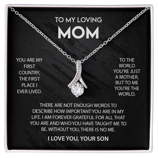 To My Loving Mom | Alluring Beauty necklace